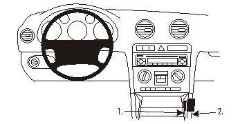 ProClip Audi S3 2003-2006 Ugaono kačenje, Nisko slika 6