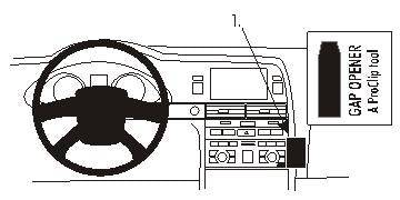 ProClip Audi S6 2004-2010 Ugaono kačenje slika 6