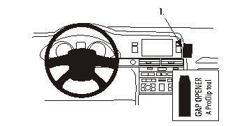ProClip Audi S6 2004-2009 Ugaono kačenje, Visoko slika 6