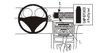 ProClip BMW 1-series E81 2005-2011 Centralno kačenje slika 6