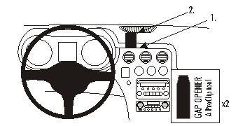 ProClip Alfa Romeo Spider/GTV 2006-2011 Centralno kačenje slika 6