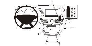 ProClip MB S-Class 2006-2013 Ugaono kačenje slika 6