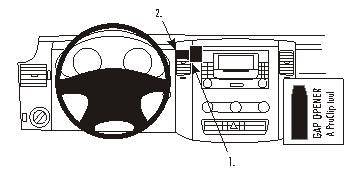 ProClip Volkswagen Crafter 2007-2016 Centralno kačenje slika 6