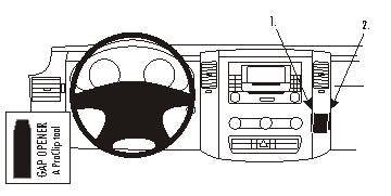 ProClip Volkswagen Crafter 2007-2016 Ugaono kačenje slika 6