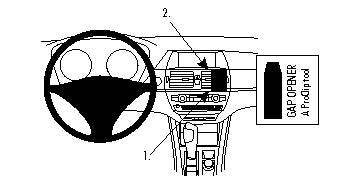 ProClip BMW X6 2009-2014 Ugaono kačenje slika 6