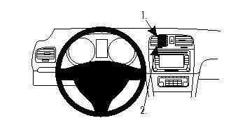 ProClip Volkswagen Golf VI 2009-2012 Centralno kačenje slika 6
