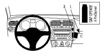 ProClip Volkswagen Polo 2010-2014 Ugaono kačenje slika 6