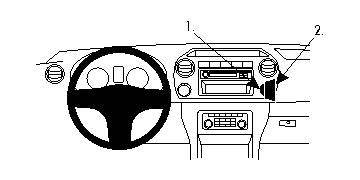 ProClip Volkswagen Amarok 2011-2016 Ugaono kačenje slika 6
