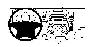 ProClip Toyota HiLux 2012-2016 Ugaono kačenje slika 6