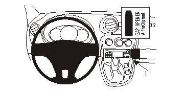 ProClip Mercedes Benz Citan 2013-2021 Ugaono kačenje slika 6