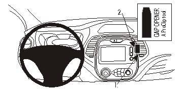 ProClip Renault Captur 2014-2017 Ugaono kačenje slika 6